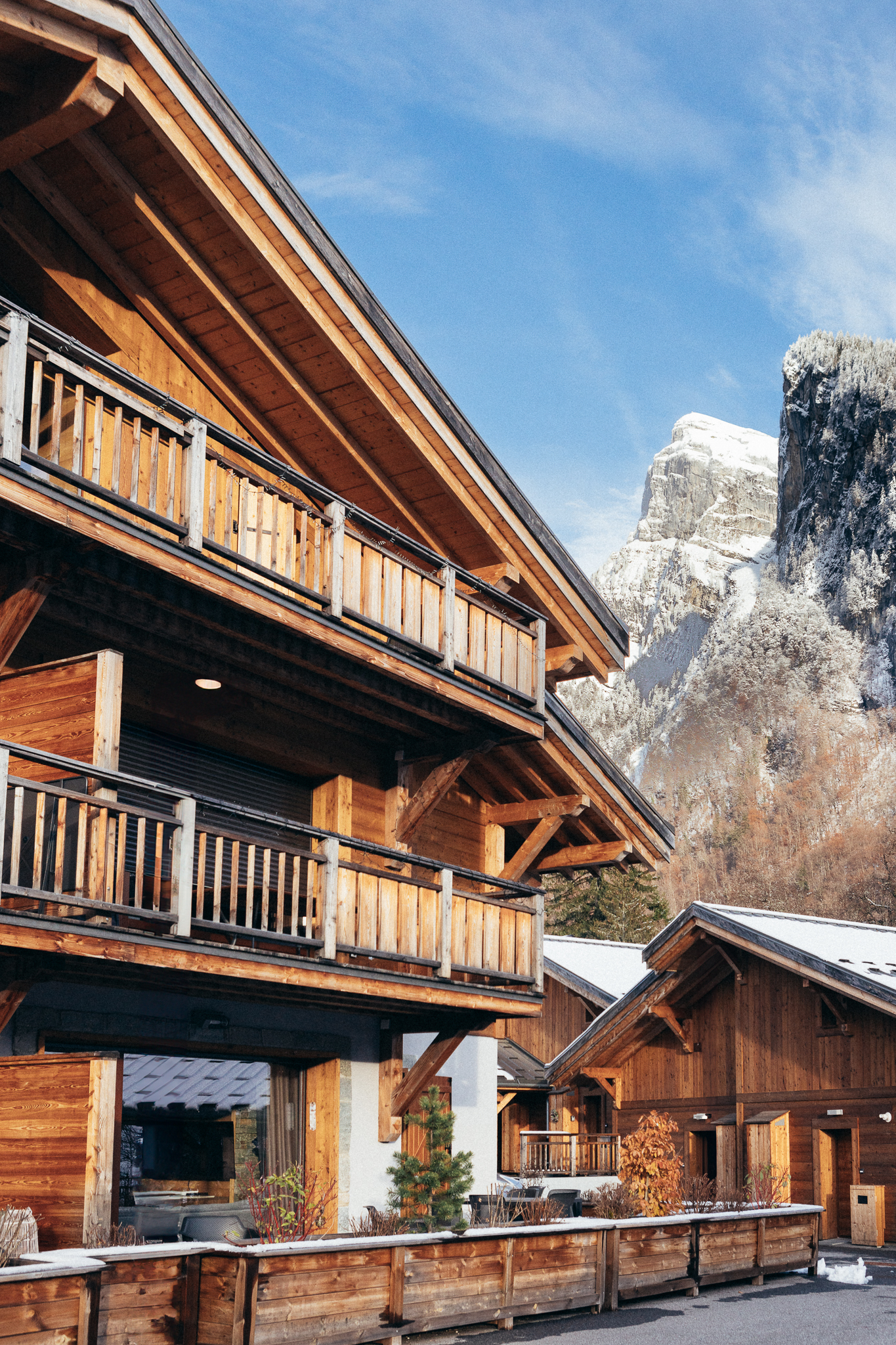 Mountain view from Chalet Pierre, Grand Massif